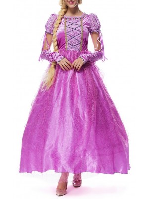 Rapunzel Vestito Carnevale Donna RPZ001