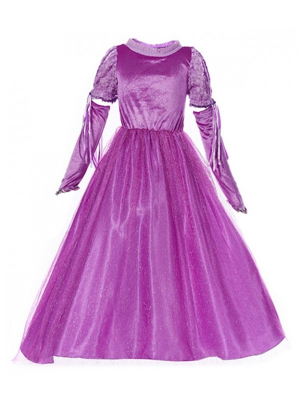 Rapunzel Vestito Carnevale Donna RPZ001