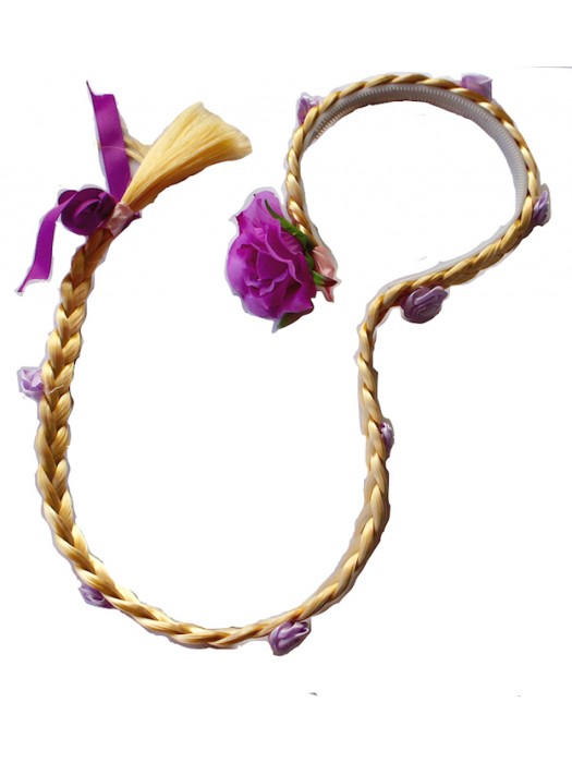 Rapunzel Accessori Cerchietto Treccia Carnevale RPZTRC