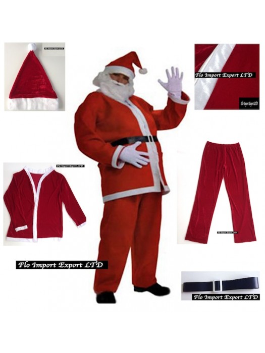 Vestito Costume Babbo Natale SANTC01