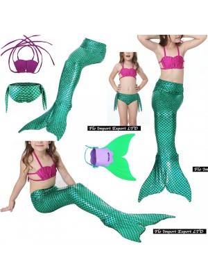 Costume Coda Sirena Monopinna Mare Piscina SM0014 FV