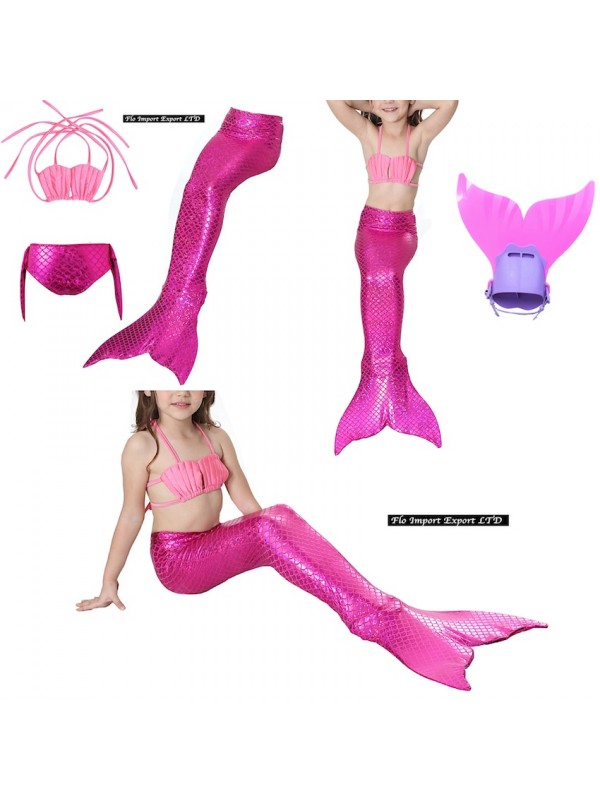 Costume Coda Sirena con Monopinna Mare Piscina SM0014 FR