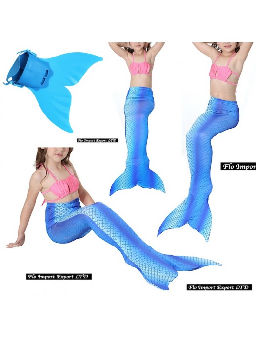 Costume Coda Sirena Monopinna Mare Piscina SM0015