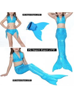 Costume Coda Sirena Monopinna Mare Piscina SM0016 B