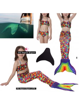 Costume Coda Sirena Monopinna Mare Piscina SM0018 ARL