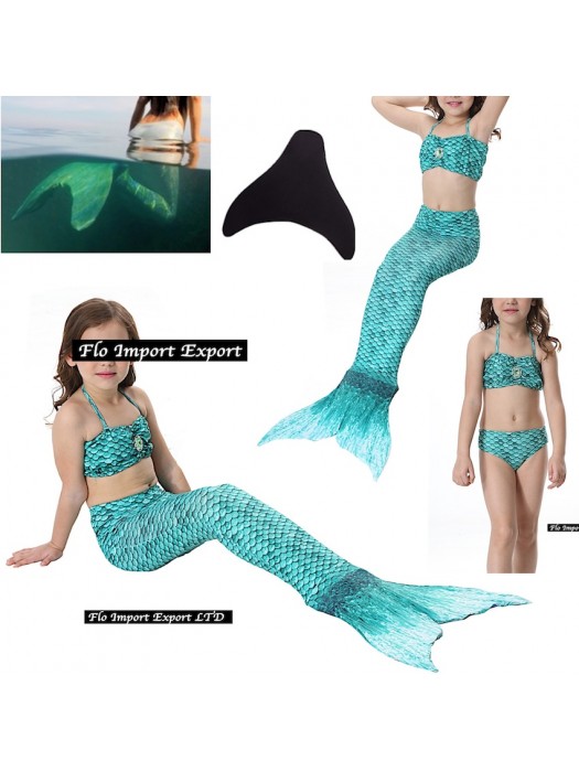 Costume Coda Sirena Monopinna Mare Piscina SM0018 VE