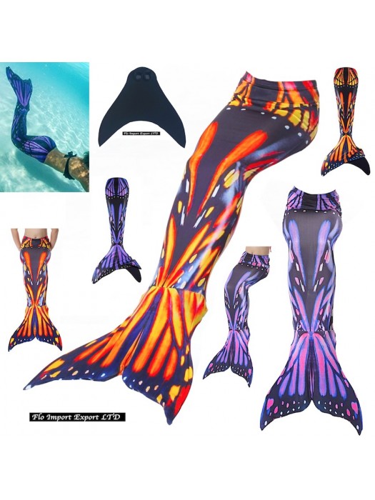 Costume Coda Sirena Donna Bambina Mare Piscina SM0021