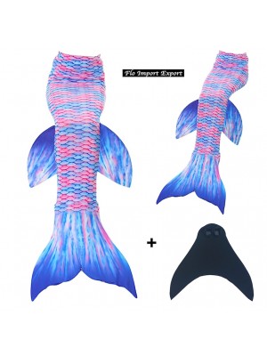 Costume Coda Sirena Monopinna Nuoto Bambina Donna SMDP05