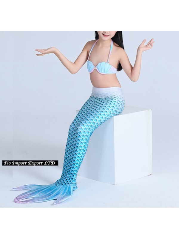 Costume Coda Sirena Girl and Woman Swimsuit Mermaid Tail Mare Piscina  SMZ012T