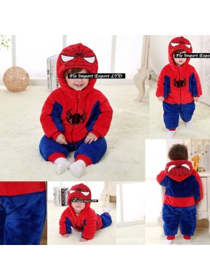 Spiderman Costume Carnevale Calda Tuta Bambino SPBABY01