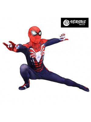 Spiderman Costume Carnevale Spider Man Simile PS4 Maschera Uomo Cosplay SPM021