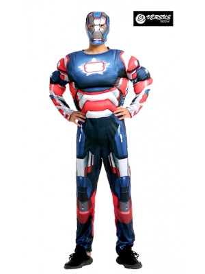 Ironman Costume Carnevale Uomo Super Eroe Avenger SUHEAV10