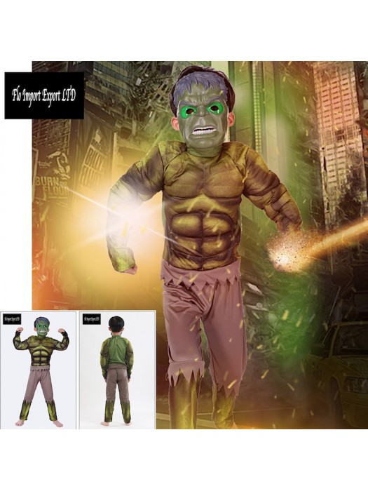 Hulk Vestito Costume Carnevale Bambino SUP001