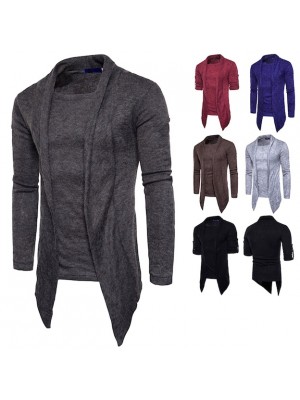 Maglia Maglione Uomo Asimmetrico Manica Lunga SWMAN01