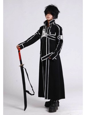 Swords Anime Kirito Vestito Carnevale Cappotto SWORDA20