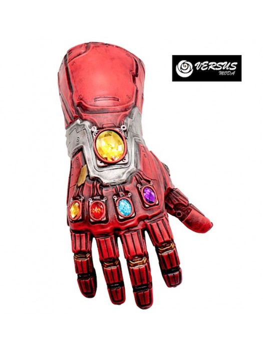 Simile Thanos Guanto Rosso Ironman Carnevale THANGL5