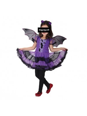 Halloween Carnevale Costume Vampira Bambina VMPG01