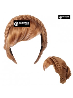 Simile Frozen Anna 2 Parrucca Carnevale WAFF001C