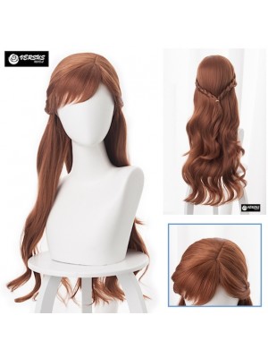 Simile Frozen Anna 2 Parrucca Carnevale WAFF003
