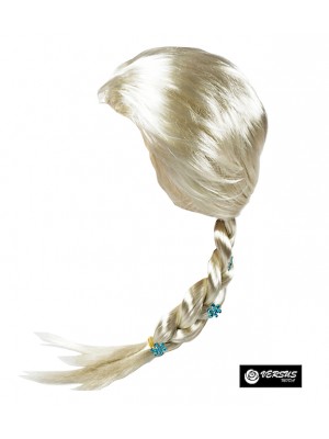 Simile Frozen Elsa 2 Parrucca Carnevale WAFF006