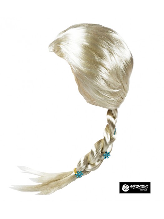 Simile Frozen Elsa 2 Parrucca Carnevale WAFF006
