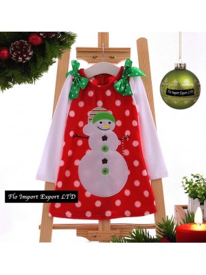 Vestito Feste Natale Bambina Pile XMAS002