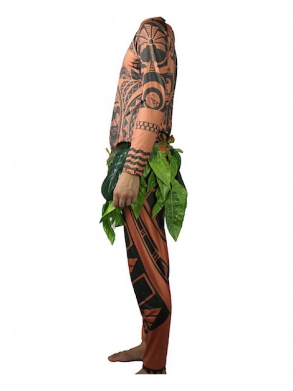 Tipo Maui Oceania Vaiana Costume Carnevale Cosplay Uomo MAUIC12