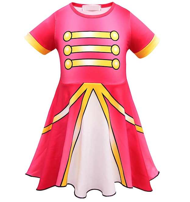 Simile Majorette Stage Vestito Carnevale Bambina LOLMAJ1