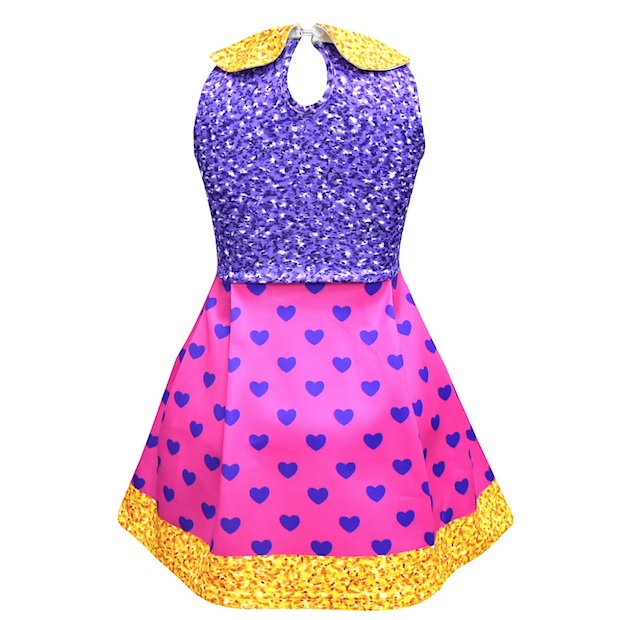 Simile Lol Super Bb Vestito Carnevale Bambina Lolsubb1