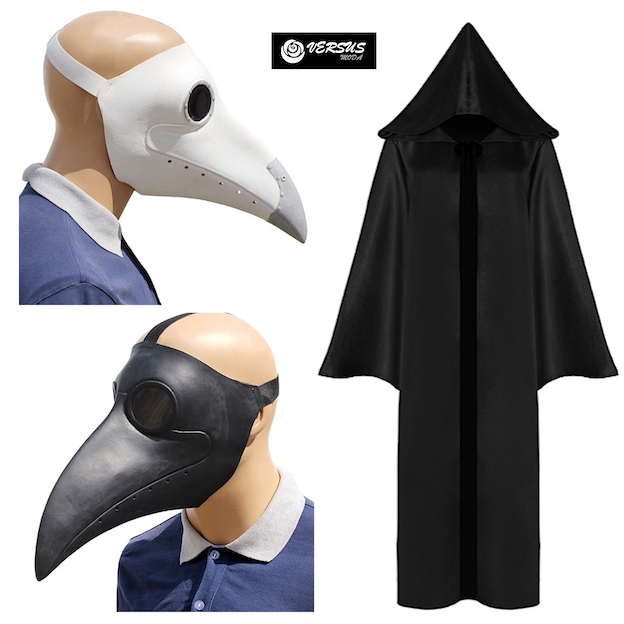 Dottore Medico Peste Simile SCP-049 Maschera Carnevale Cosplay