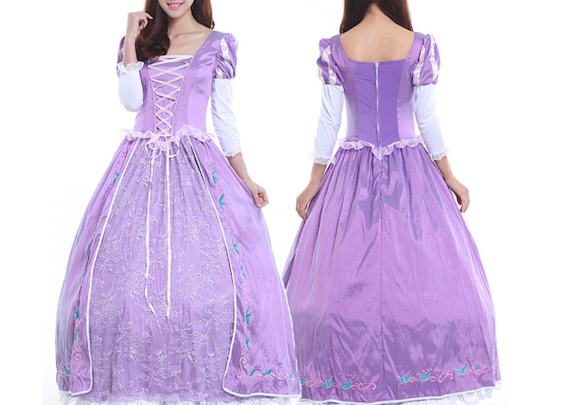 Rapunzel Vestito Carnevale Donna RAPUW01