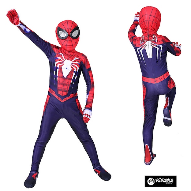 Spiderman Costume Carnevale Spider Man S4 SPM023