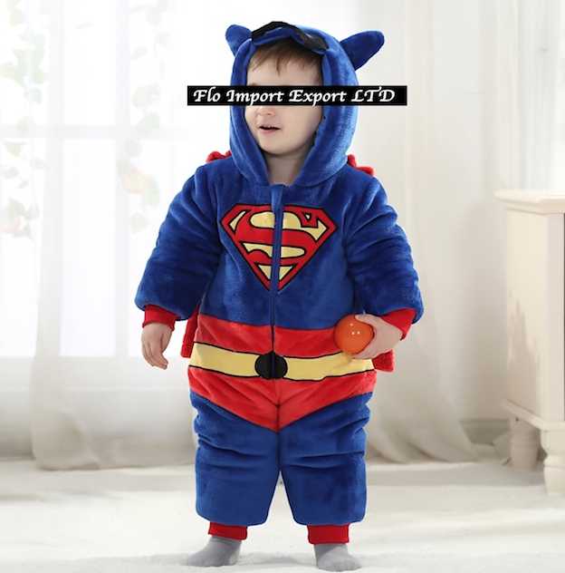 Superman Costume Carnevale Calda Tuta Bambino SUMAN02