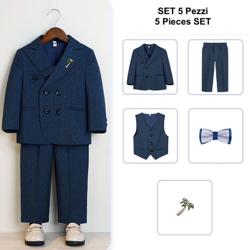 Abbigliamento Elegante Bimbo Completo Elegante Bambino Pezzi